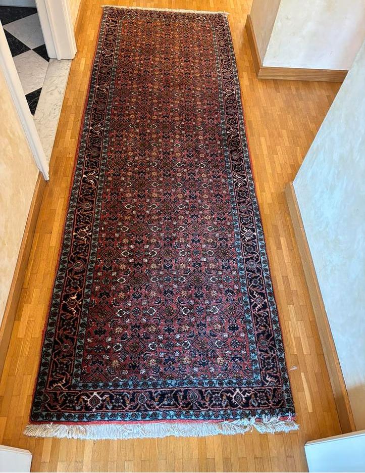 Persisch tapijt voor in de hal, Ophalen, Gebruikt