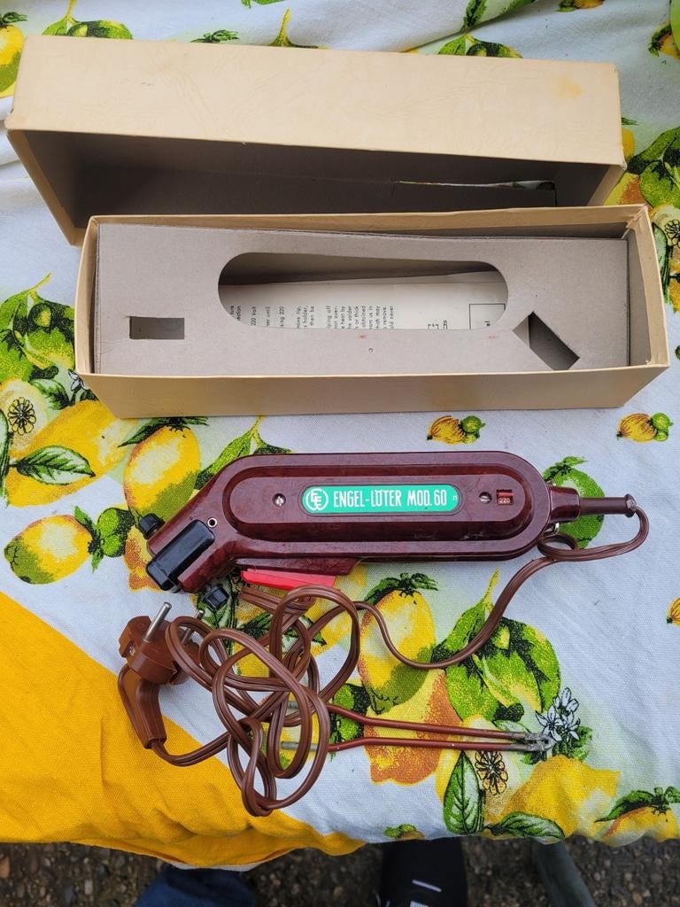 Fer à souder vintage, Bricolage & Construction, Enlèvement, Comme neuf