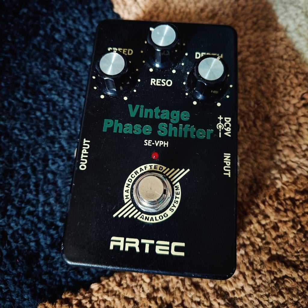 Artec Vintage Phase Shifter en Blues Overdrive pedalen, Ophalen of Verzenden, Zo goed als nieuw