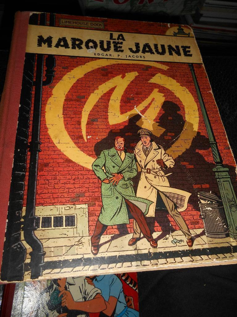 La Marque jaune de 1959 pas de point Tintin, Livres, Enlèvement ou Envoi