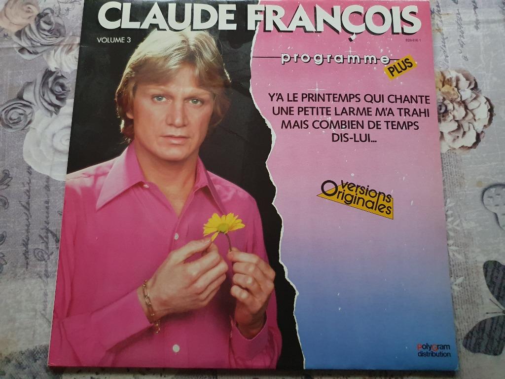 disque vinyl 33 tours Claude François, Cd's en Dvd's, Vinyl | Pop, Zo goed als nieuw, Ophalen of Verzenden