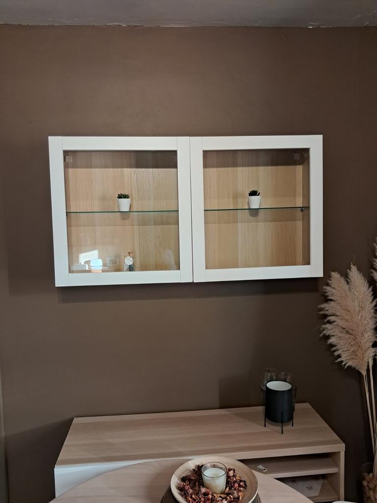 Vitrine Besta, 25 à 50 cm, Moins de 100 cm, Comme neuf, 100 à 150 cm
