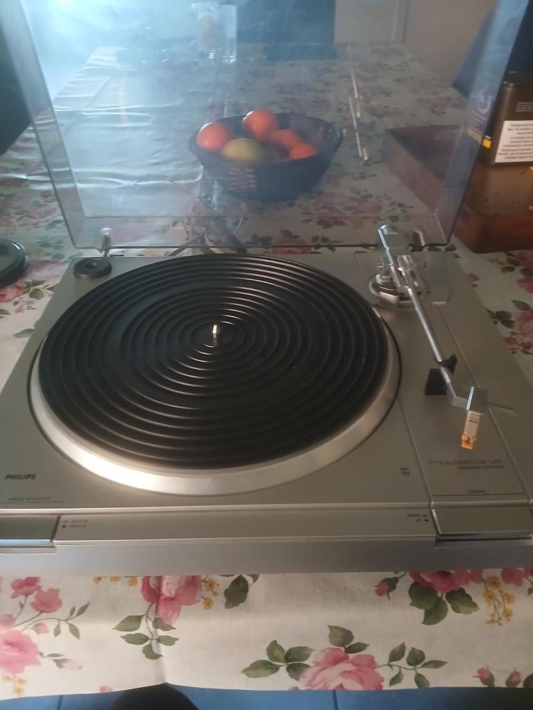 Platendraaier philps, Ophalen