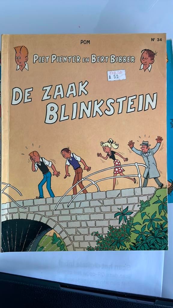 De zaak Blinkstein Piet Pienter en Bert Bibber 1978, Ophalen of Verzenden