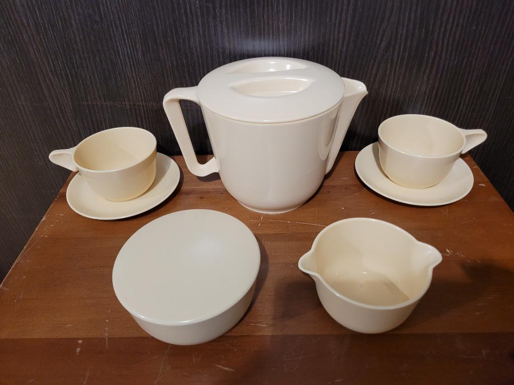 service Preta Hans Merz mélanine 1957 vintage DDR, Antiquités & Art, Enlèvement ou Envoi