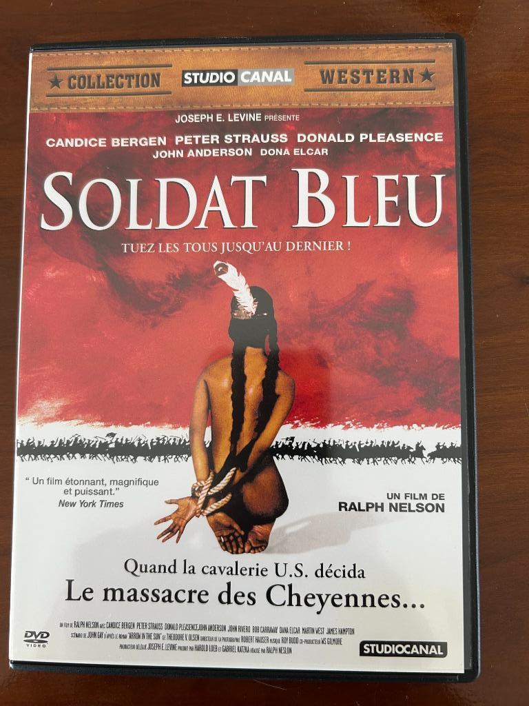 DVD Soldat bleu - Candice Bergen, Donald Pleasence, Enlèvement, Comme neuf