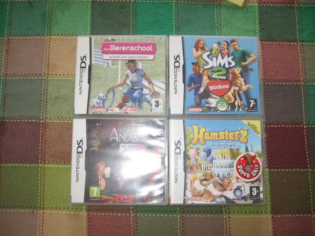 4 nintendi DS spelen voor 20 € samen, Ophalen, Zo goed als nieuw