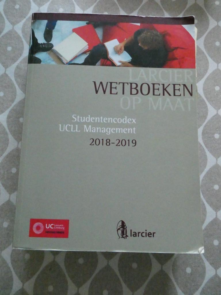 Boek Larcier wetboeken op maat, Livres, Livres d'étude & Cours, Enlèvement, Utilisé