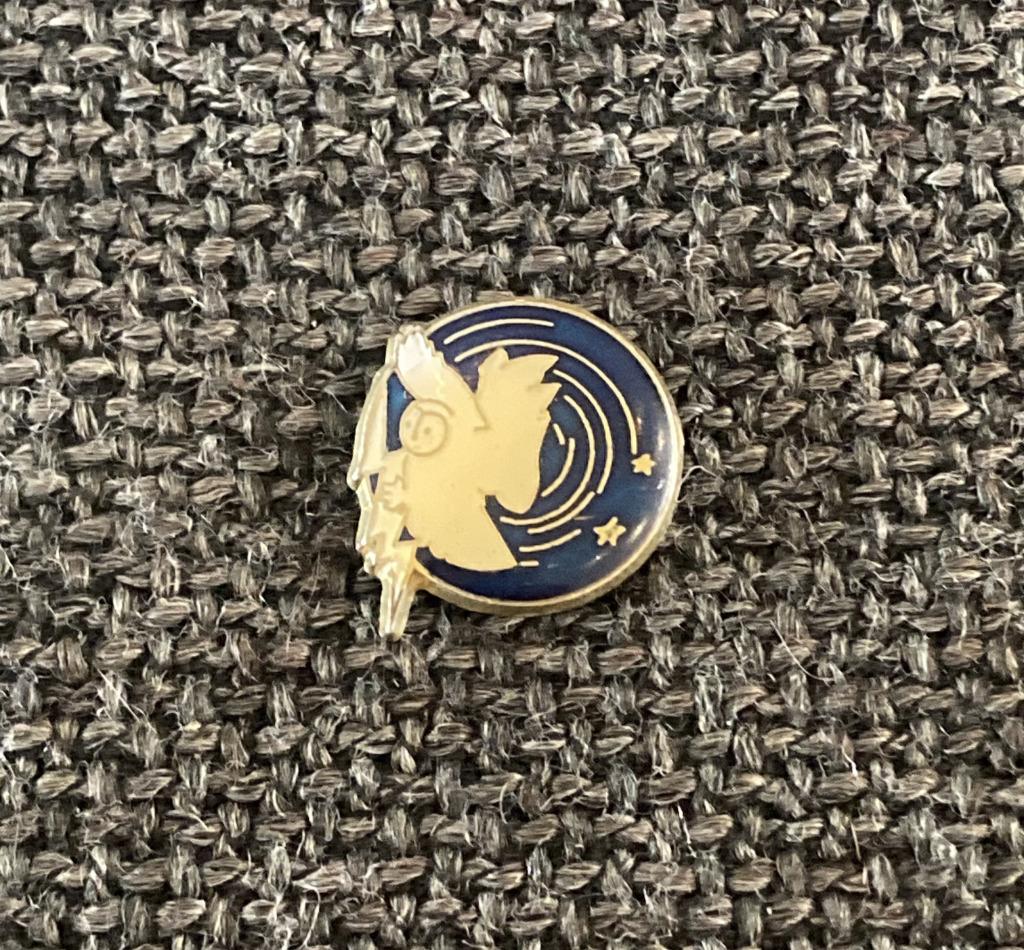 PIN - UIL - CHOUETTE - OWL, Verzenden, Gebruikt, Dier of Natuur, Speldje of Pin