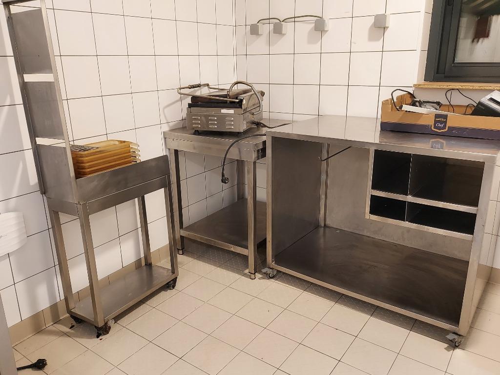 Mobiliers divers professionnel en inox, Uni, Enlèvement, Utilisé, Autres types