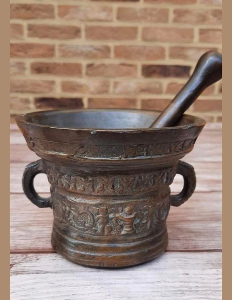 Mortier en bronze, Enlèvement