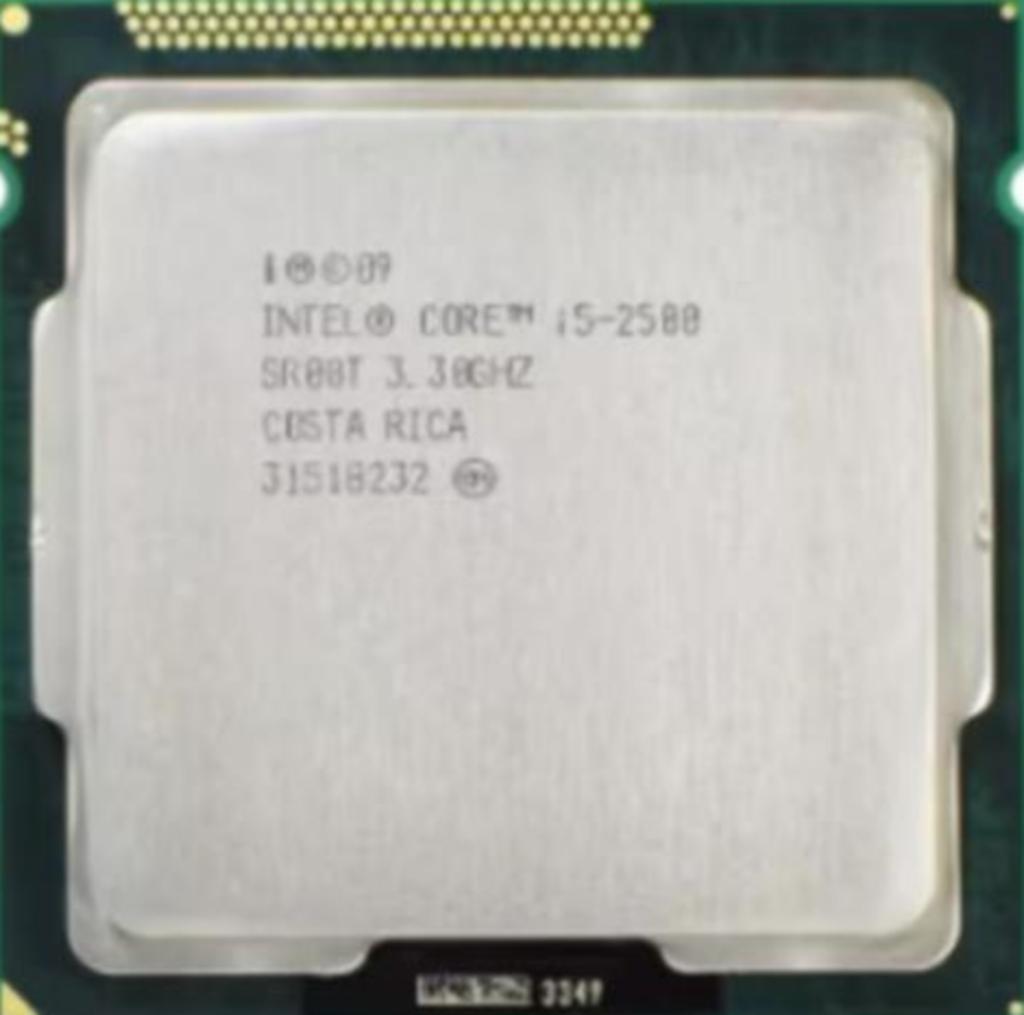 Intel Core i5 2500 3.3GHz CPU met Socket LGA 1155, Computers en Software, Processors, Ophalen of Verzenden, Gebruikt, 3 tot 4 Ghz