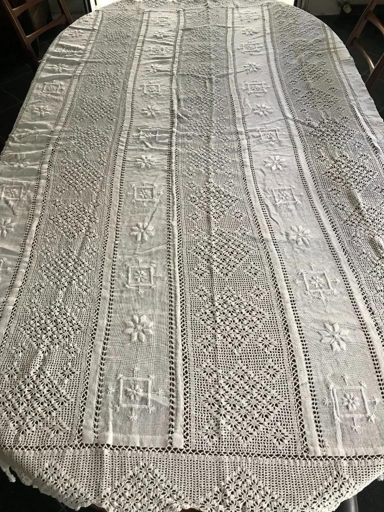 couvre-lit crochet main, Enlèvement ou Envoi, Comme neuf