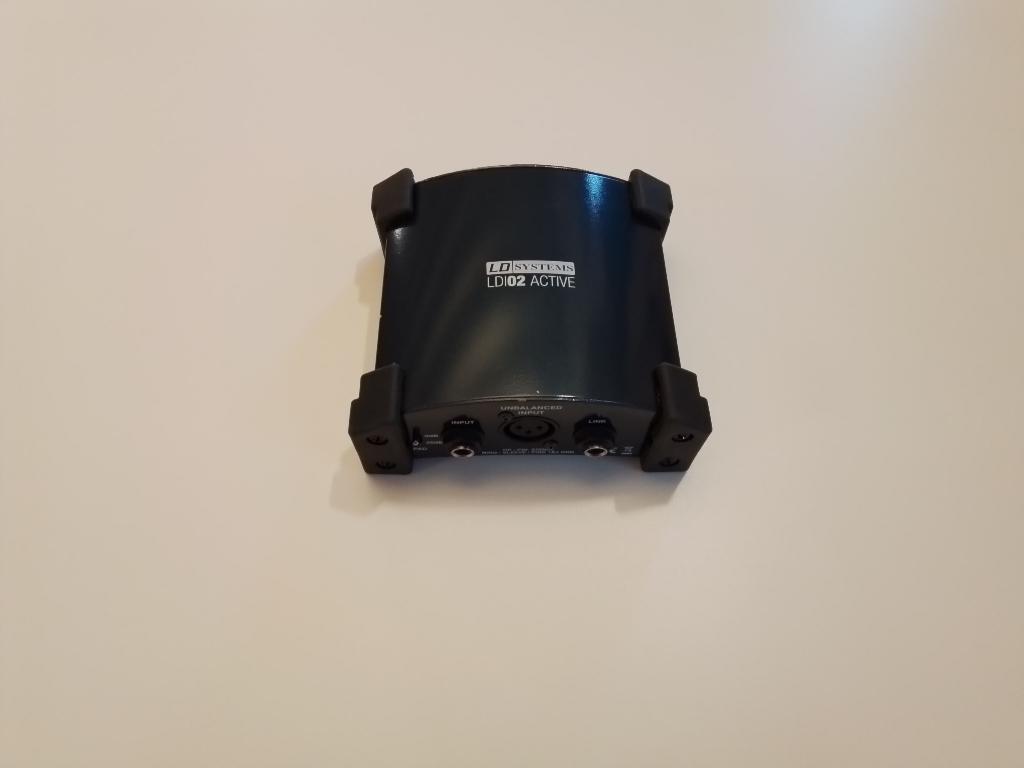 Boîtier direct actif LD SYSTEM LDI02, TV, Hi-fi & Vidéo, Enlèvement, Utilisé, Audio