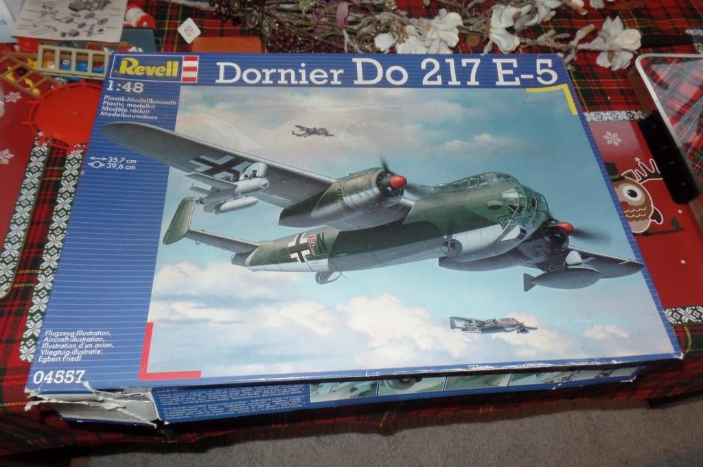 Revell Dornier DO 217 E-5 -- 1:48, Hobby en Vrije tijd, Modelbouw | Vliegtuigen en Helikopters, Nieuw, Vliegtuig, Groter dan 1:72