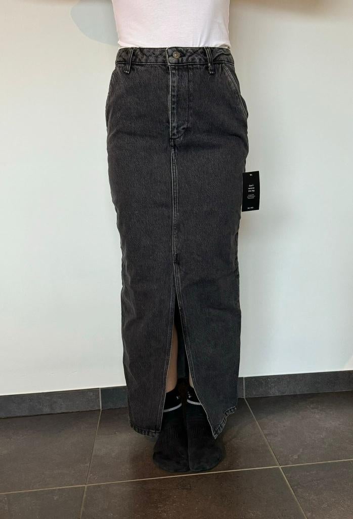 Lange jeansrok, Kleding | Dames, Rokken, Ophalen, NA-KD, Zwart, Nieuw