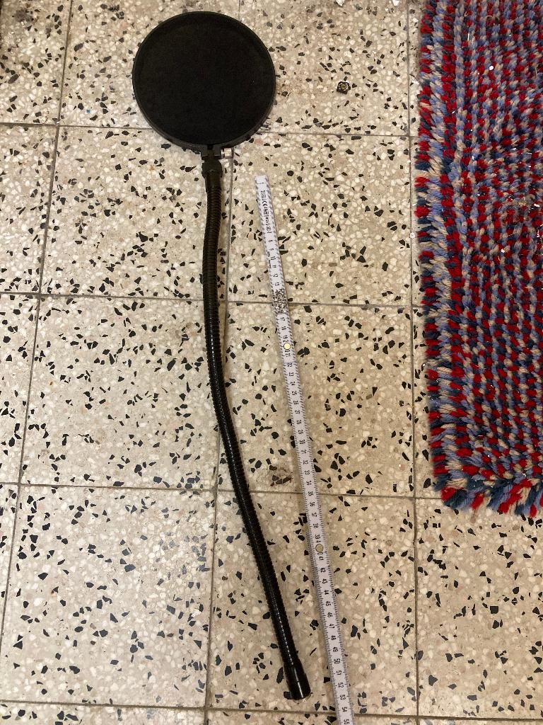 Anti-pop filter, Ophalen of Verzenden, Gebruikt, Zangmicrofoon