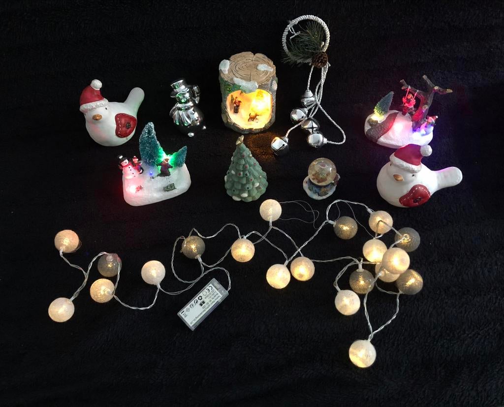 Pakket kerst decoratie 11 stuks., Divers, Noël, Enlèvement ou Envoi