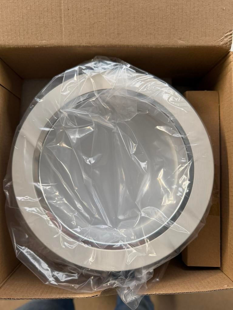 8x Downlight dia 18cm 25w nieuw, Ophalen of Verzenden, Nieuw, Plafondspot of Wandspot, Led
