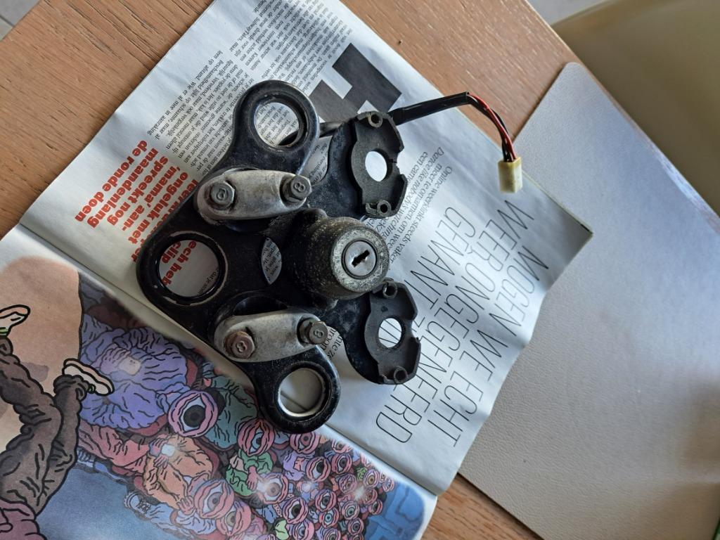 Yamaha rd 50 contact plaat, Ophalen of Verzenden, Gebruikt, Overige typen, Yamaha