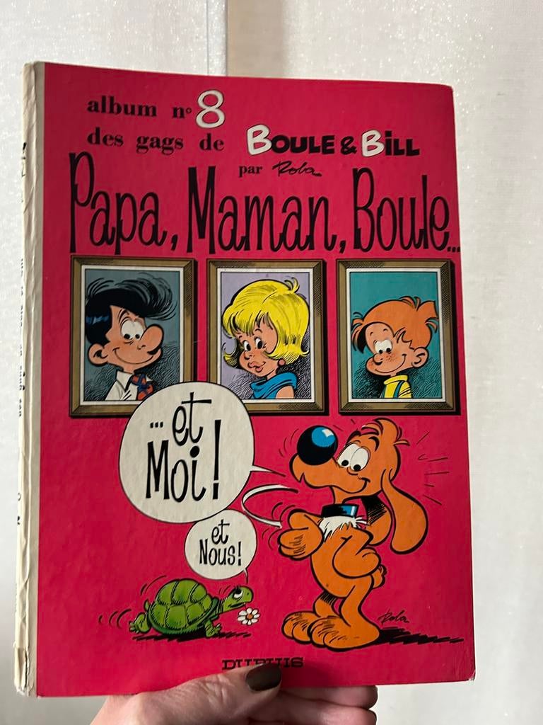Boule en Bill-8-eo 1972 Papa, mama, Boule.. BDM 150€, Boeken, Stripverhalen, Ophalen of Verzenden
