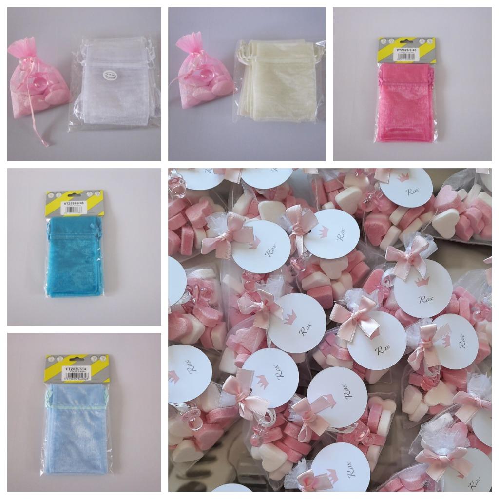Organza zakjes, Ophalen, Nieuw, Kraamcadeau