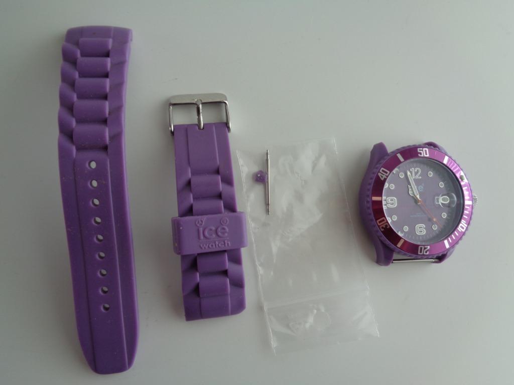 Montre ICE WATCH mauve juste le cadran + bracelet, Verzamelen, Ophalen of Verzenden, Gebruikt, Overige typen