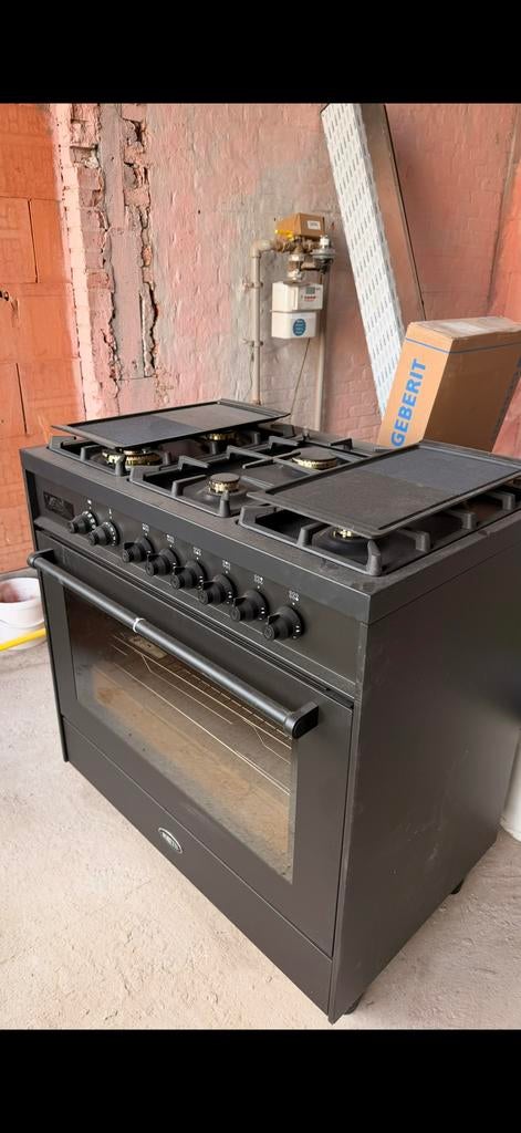 Cuisison Boretti - MLG96BMATBE Milano, Electroménager, Enlèvement ou Envoi, Neuf, Électrique, 5 zones de cuisson ou plus