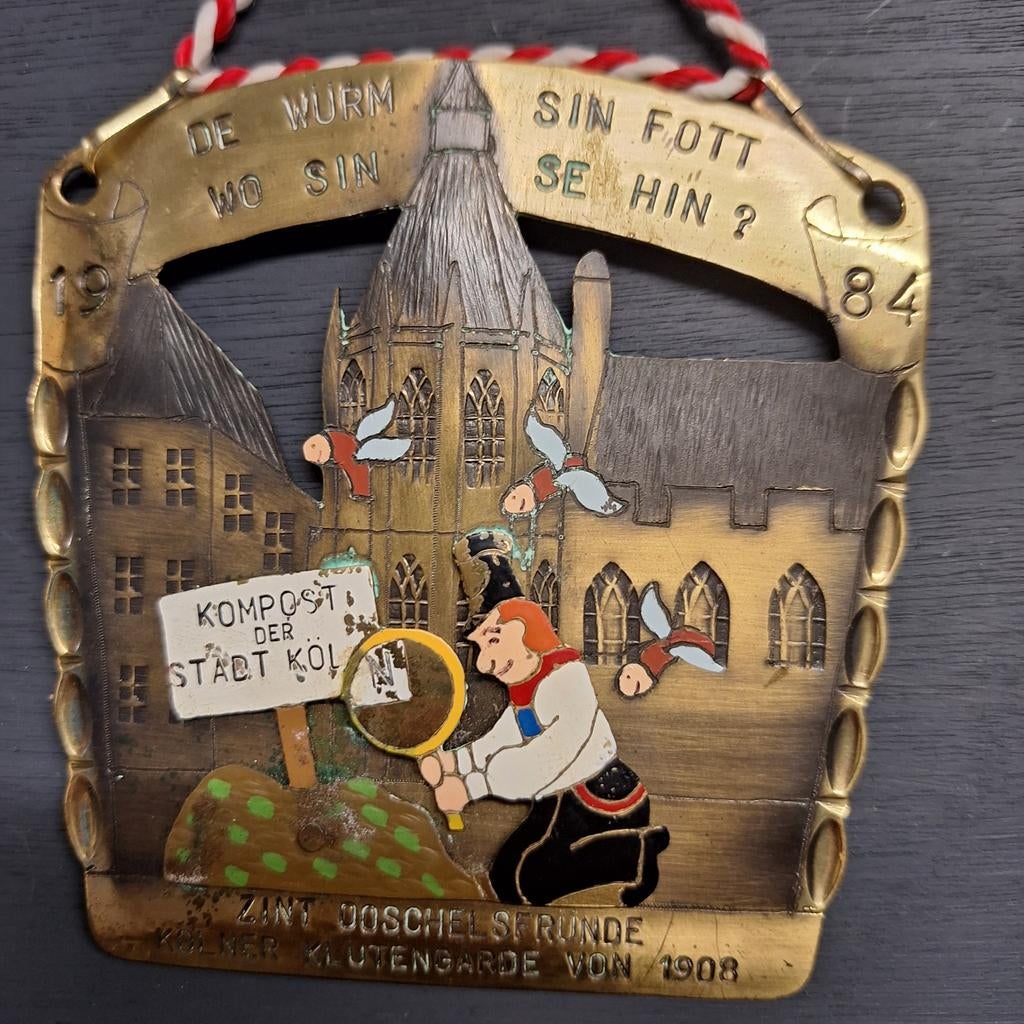 Carnaval medaille, Collections, Enlèvement ou Envoi