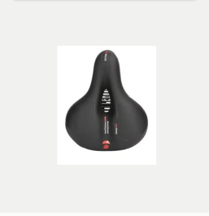 Selle de vélo ergonomique et absorbant les chocs -Rouge noir, Vélos & Vélomoteurs, Enlèvement ou Envoi, Neuf, Selle, Autres matériaux
