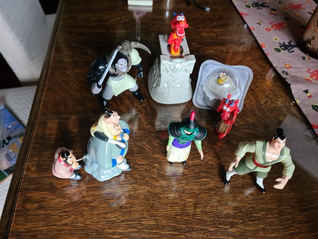Mulan figurines, Collections, Disney, Enlèvement ou Envoi