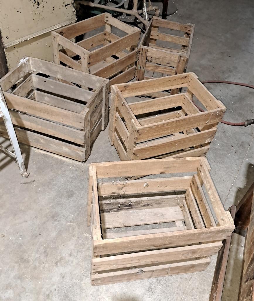 Kist kisten wijnkisten decoratie, Ophalen