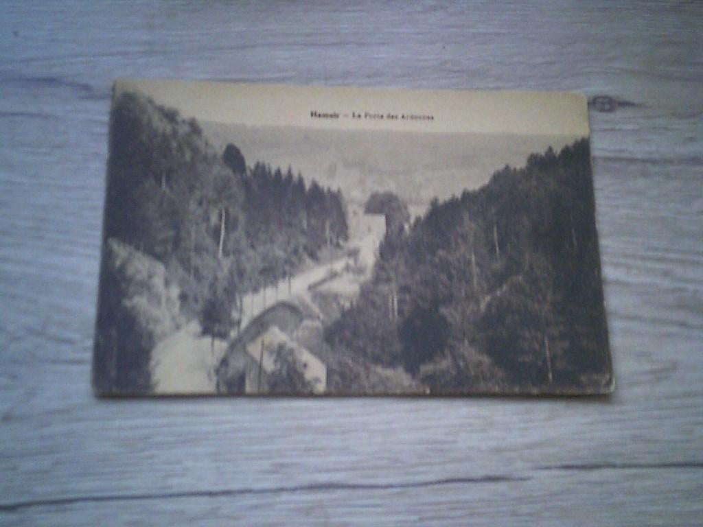 HAMOIR s/ourhte: La porte des Ardennes, Enlèvement ou Envoi, Avant 1920, Affranchie, Liège