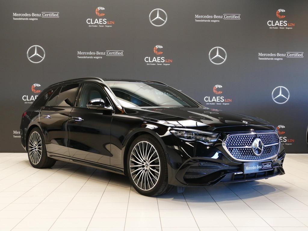 Mercedes-Benz E-Klasse 300e Break AMG Line DOS 8197, Auto's, Automaat, Gebruikt, Zwart, 4 cilinders