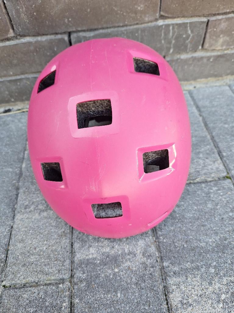 Kinderhelm roze maat 47-52cm, Gebruikt, Jongen of Meisje, Overige maten, Ophalen