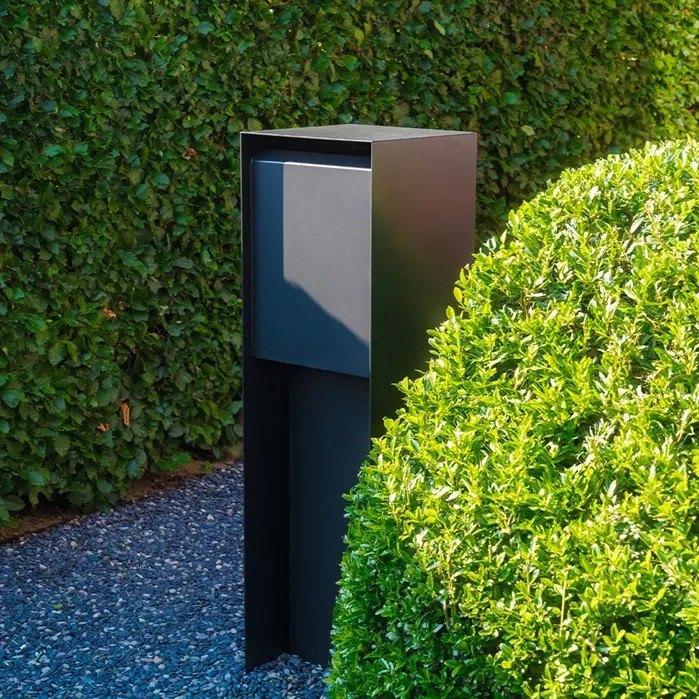 Boîte aux lettres en aluminium Flyn/dans toutes couleur ral, Jardin & Terrasse, Boîtes aux lettres, Neuf, Sur pied, Aluminium