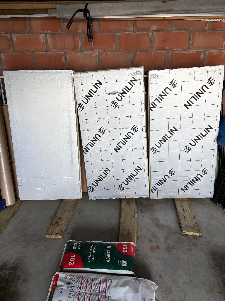 Isolation PIR unilin avec languette et rainure de 10 cm, Bricolage & Construction, Isolation & Étanchéité, Neuf, Isolation des murs