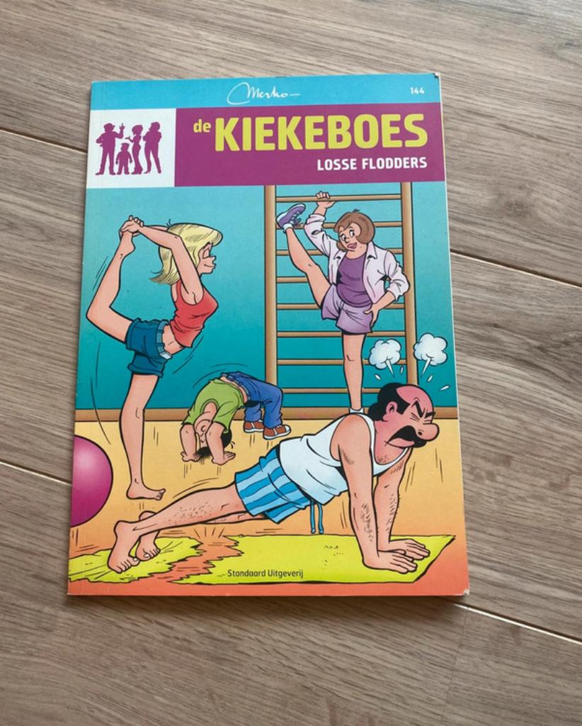 De Kiekeboes – Losse Flodders (nr. 144) Merho, Eén stripboek, Ophalen of Verzenden, Zo goed als nieuw