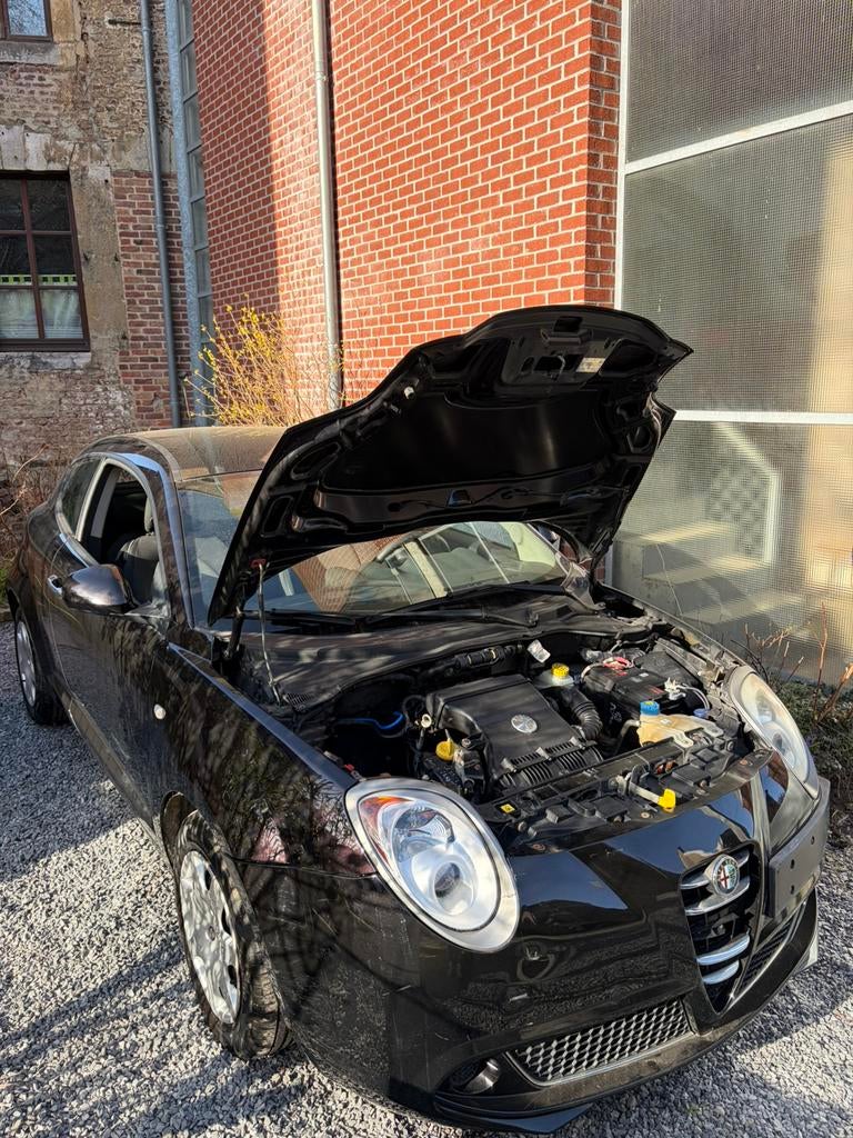 Alfa Roméo mito, Auto's, Alfa Romeo, Voorwielaandrijving, Euro 5, Stof, Zwart