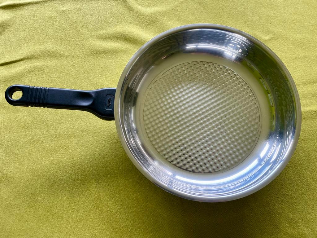 Fissler inox braadpan / koekenpan – 23 cm – topkwaliteit, Ophalen, Inox