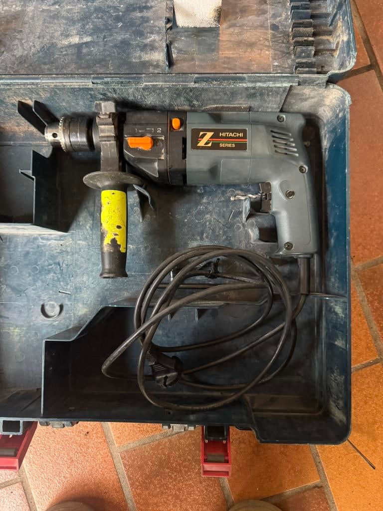 Hitachi klopboormachine, Doe-het-zelf en Bouw, Gereedschap | Boormachines, Ophalen, Zo goed als nieuw