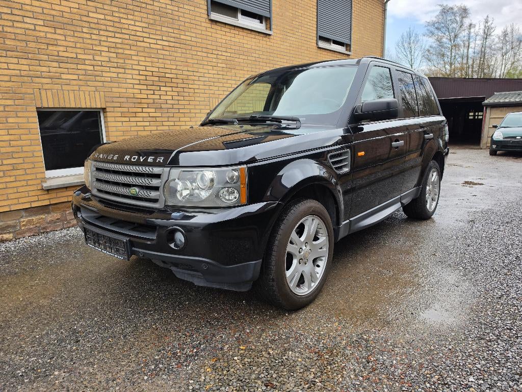 Range Rover hse sport lichte vracht 4x4, Auto's, Land Rover, Automaat, Zwart, Zwart, Leder