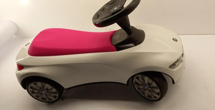 Originele BMW loopauto babyracer toy car roze Showmodel 8093, Kinderen en Baby's, -, -, Nieuw, Ophalen of Verzenden