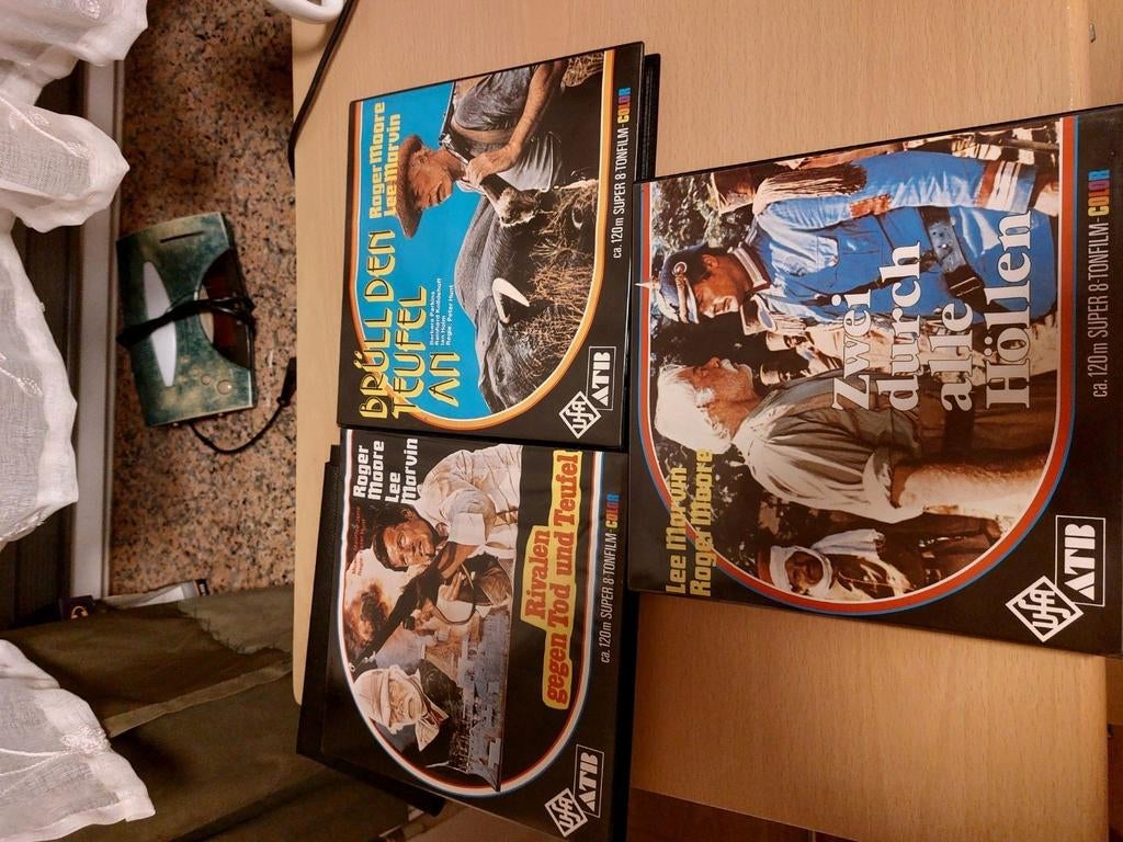 3 film super 8, TV, Hi-fi & Vidéo, Bobines de film, Enlèvement ou Envoi