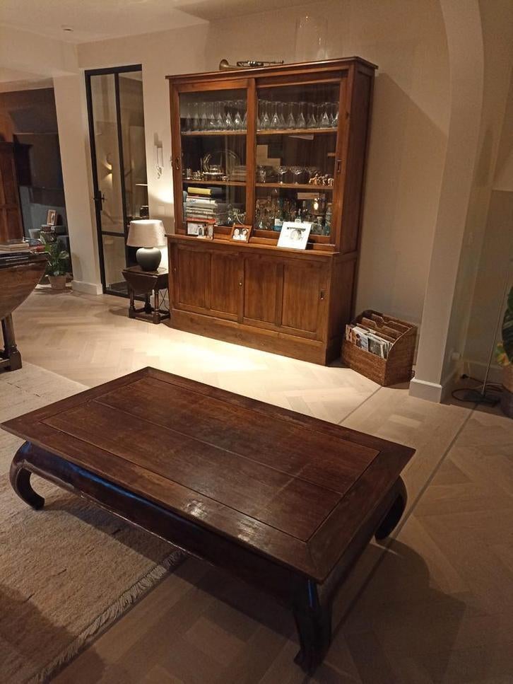 Table basse en bois tropical, Enlèvement ou Envoi