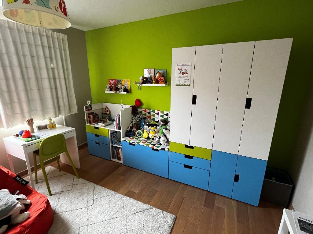 Chambre d'enfant IKEA en très bon état, Enfants & Bébés, Enlèvement, Comme neuf, Armoire