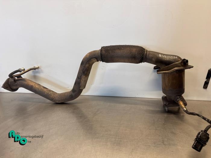Katalysator van een Volkswagen Golf (Golf 04-), Auto-onderdelen, Uitlaatsystemen, Volkswagen, Gebruikt, 3 maanden garantie, Ophalen of Verzenden