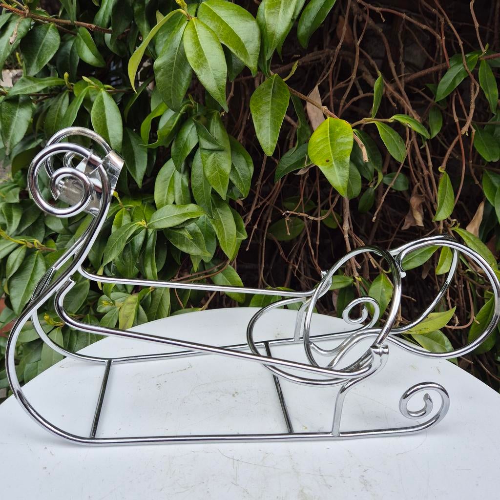 Oude wijnfleshouder , met onleesbaar merkteken, Antiek en Kunst, Antiek | Keukengerei, Ophalen of Verzenden