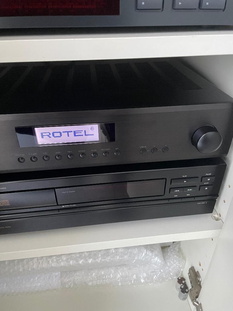 Rotel A12 *** Top ***, Audio, Tv en Foto, Versterkers en Ontvangers, Zo goed als nieuw, 60 tot 120 watt, Stereo, Ophalen
