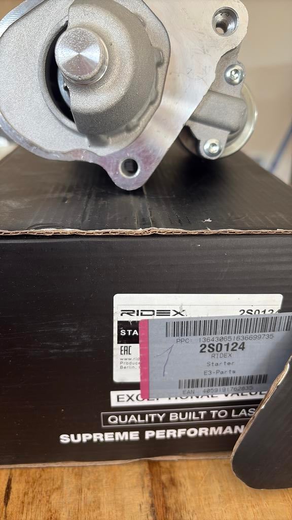 Demarreur / starter, Enlèvement ou Envoi